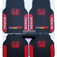 Branded Rubber Foot Mat for Honda - Perfect Fit for Five-Seater Models